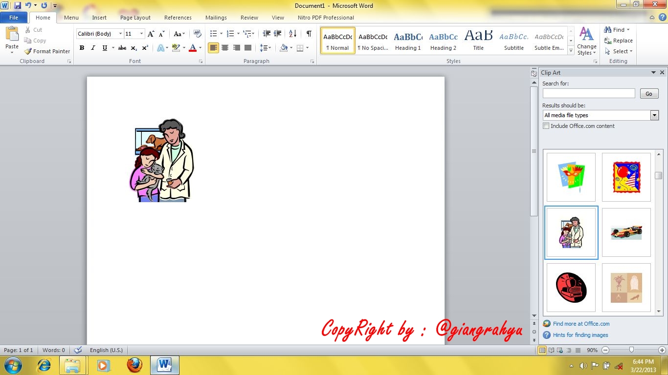 clipart w word 2013 - photo #14